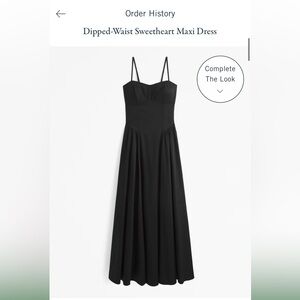 Abercrombie Dipped-Waist Dress
